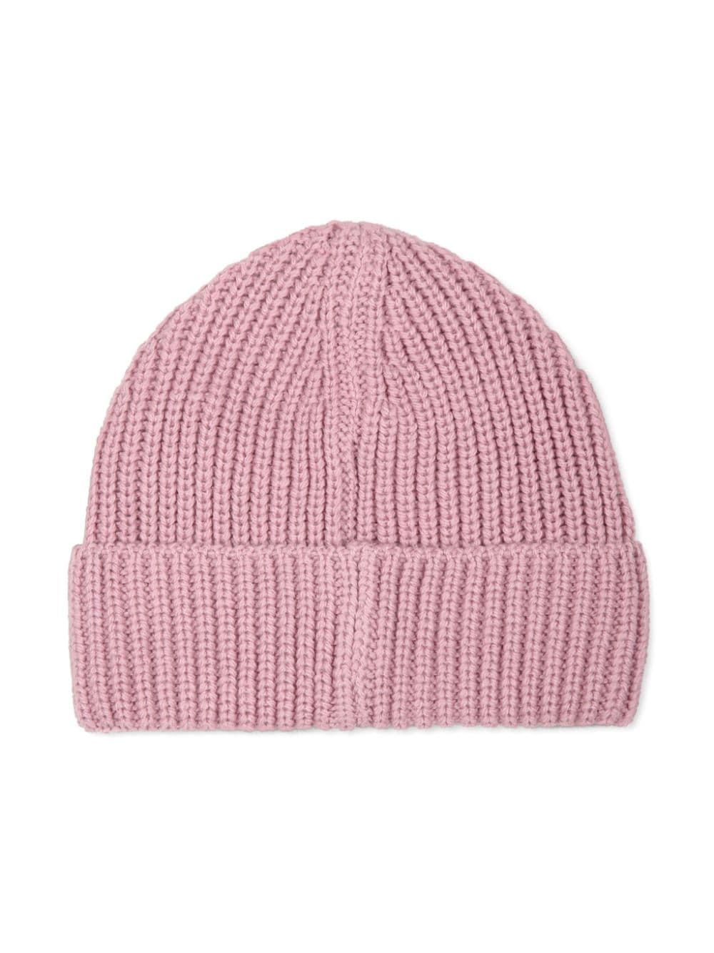 Hat for girls in pink wool blend
