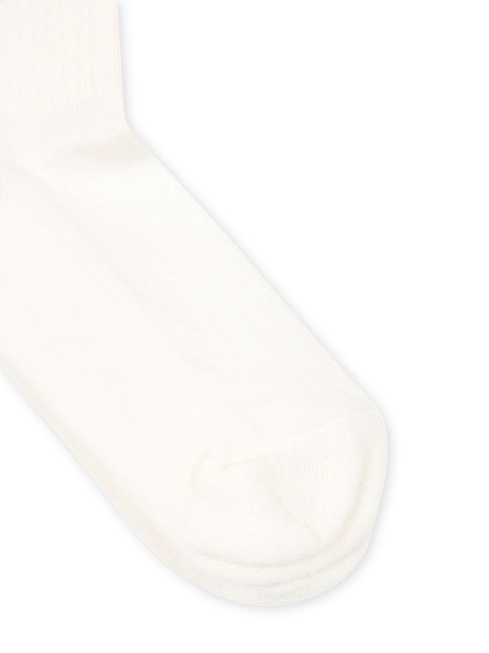 Calze unisex in misto cotone bianco con logo