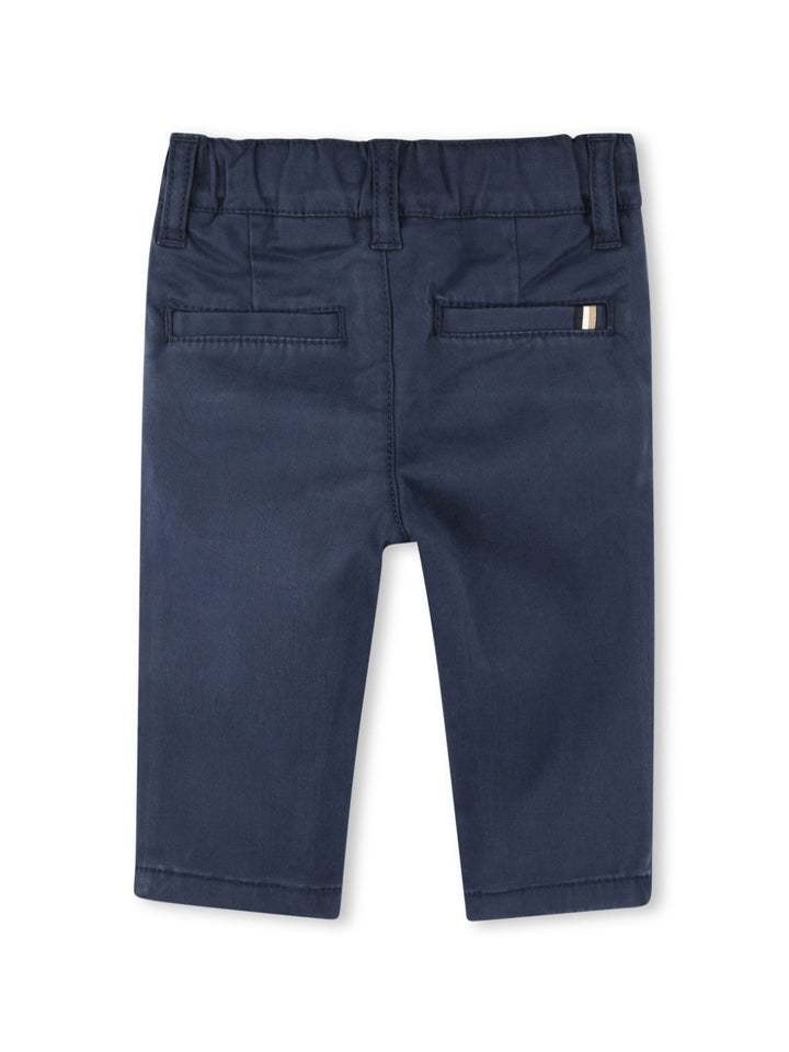 Pantalone blu navy per neonato J51265 849 Boss Kids 