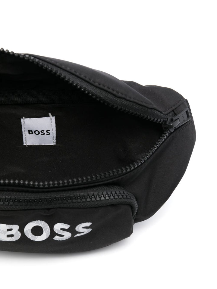 Marsupio nero per bambino J51594 09B Boss Kids 