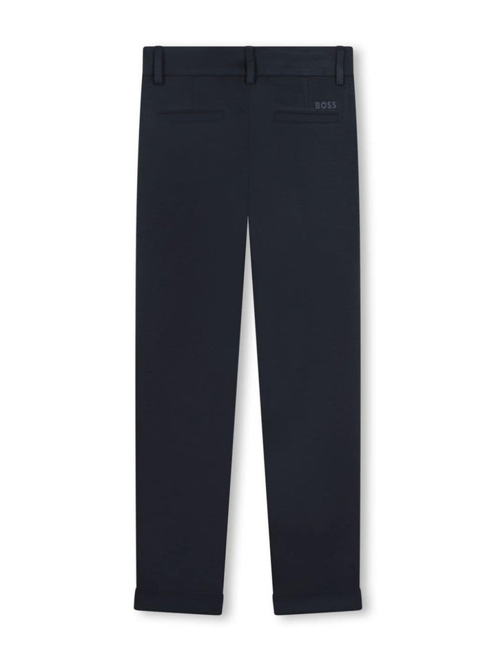 Navy blue trousers for boys