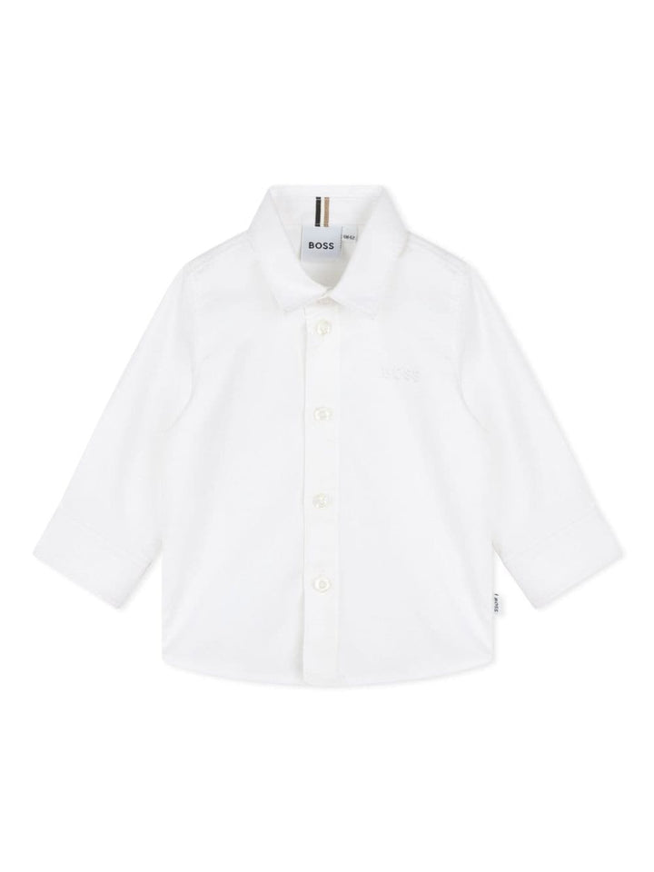 Camicia bianca per neonato