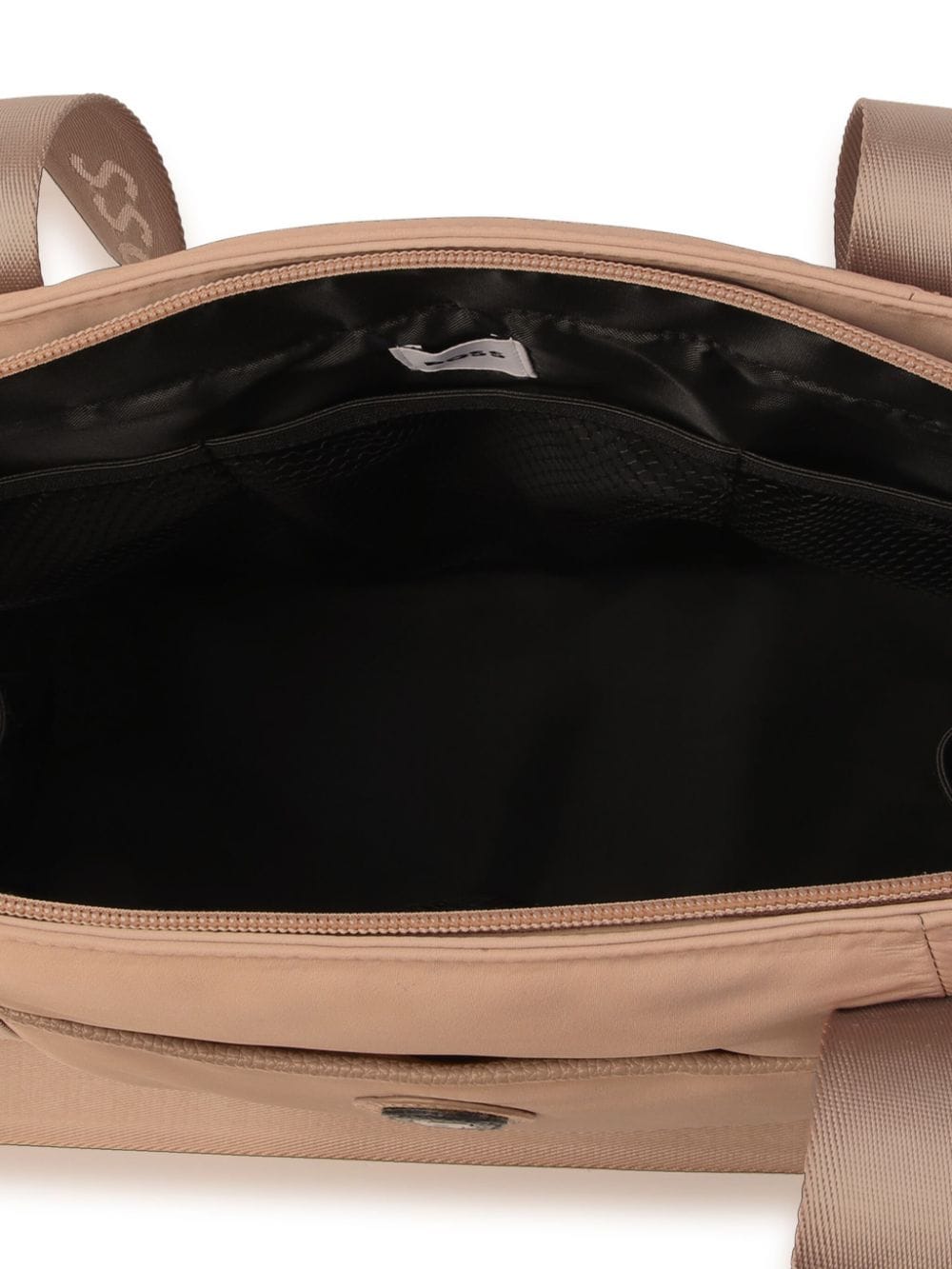 Borsa mamma beige con logo