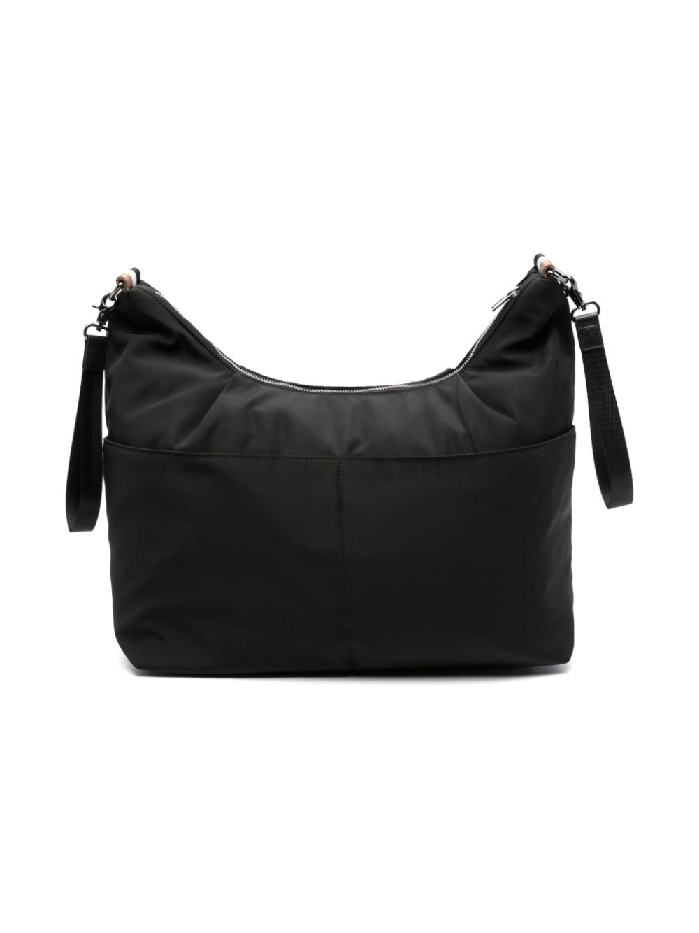 Black mom bag with logo