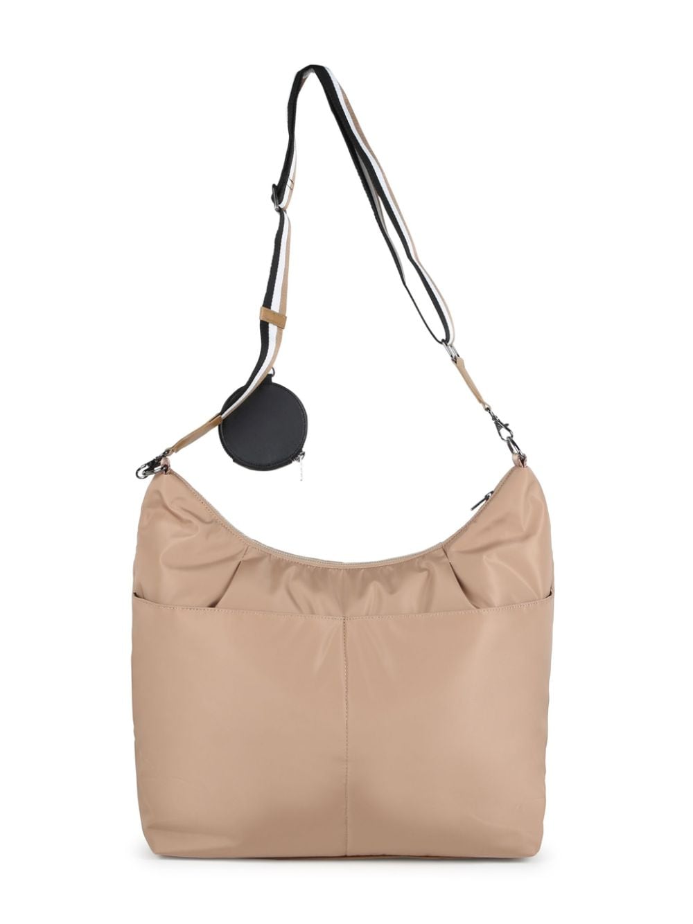 Borsa mamma beige con logo