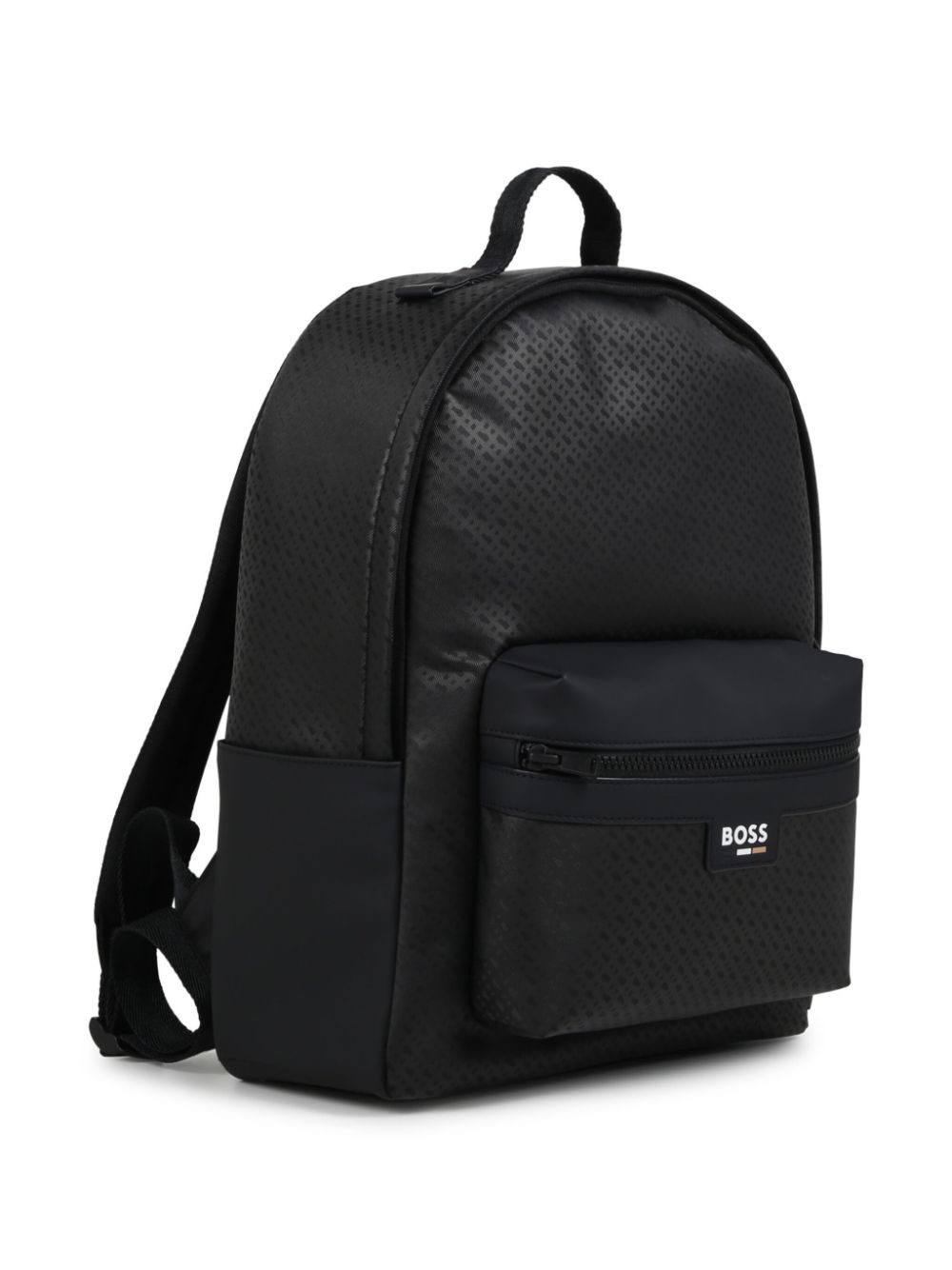 Black backpack for children