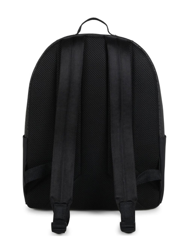 Black backpack for children