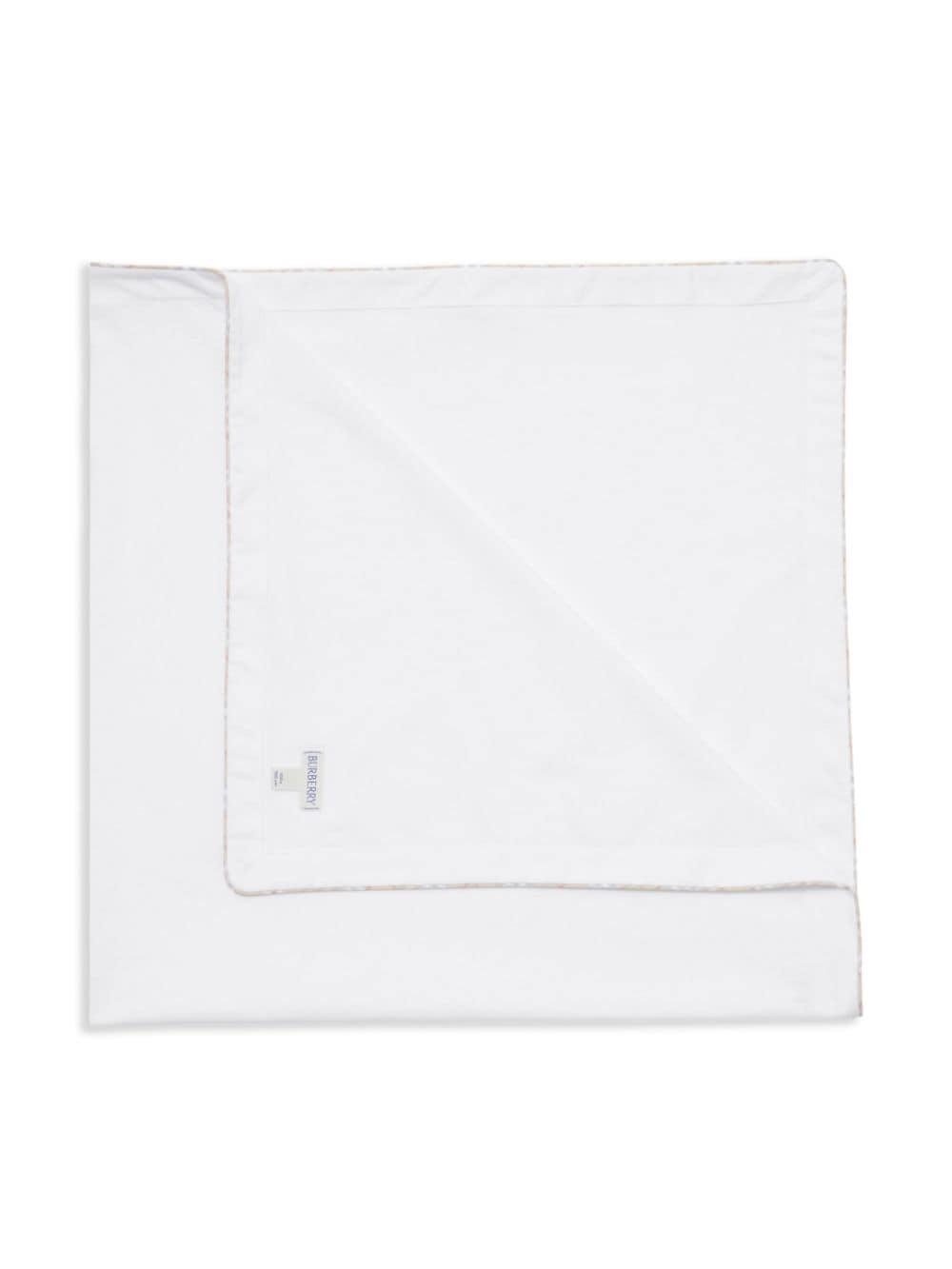 Coperta per neonato in cotone bianca 8091866 A1464 Burberry Kids 