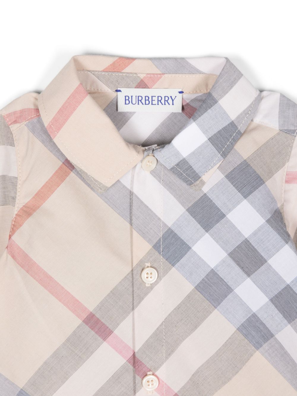 Tutina beige/multicolore per neonata 8092758 A2205 Burberry Kids 