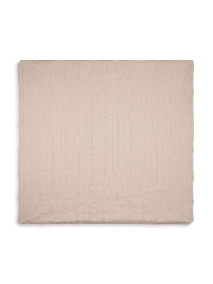 Coperta beige cipria per neonato