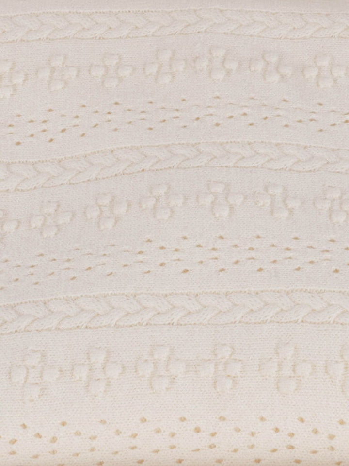 Powder beige blanket for newborn