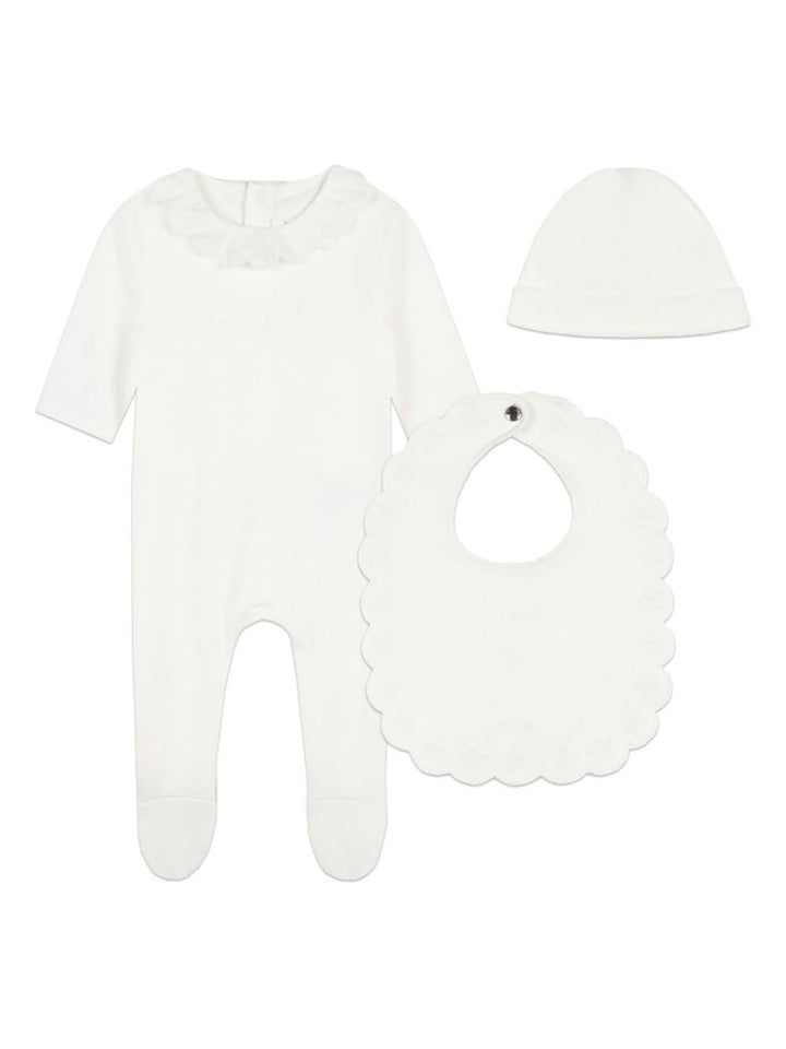 White onesie for newborns