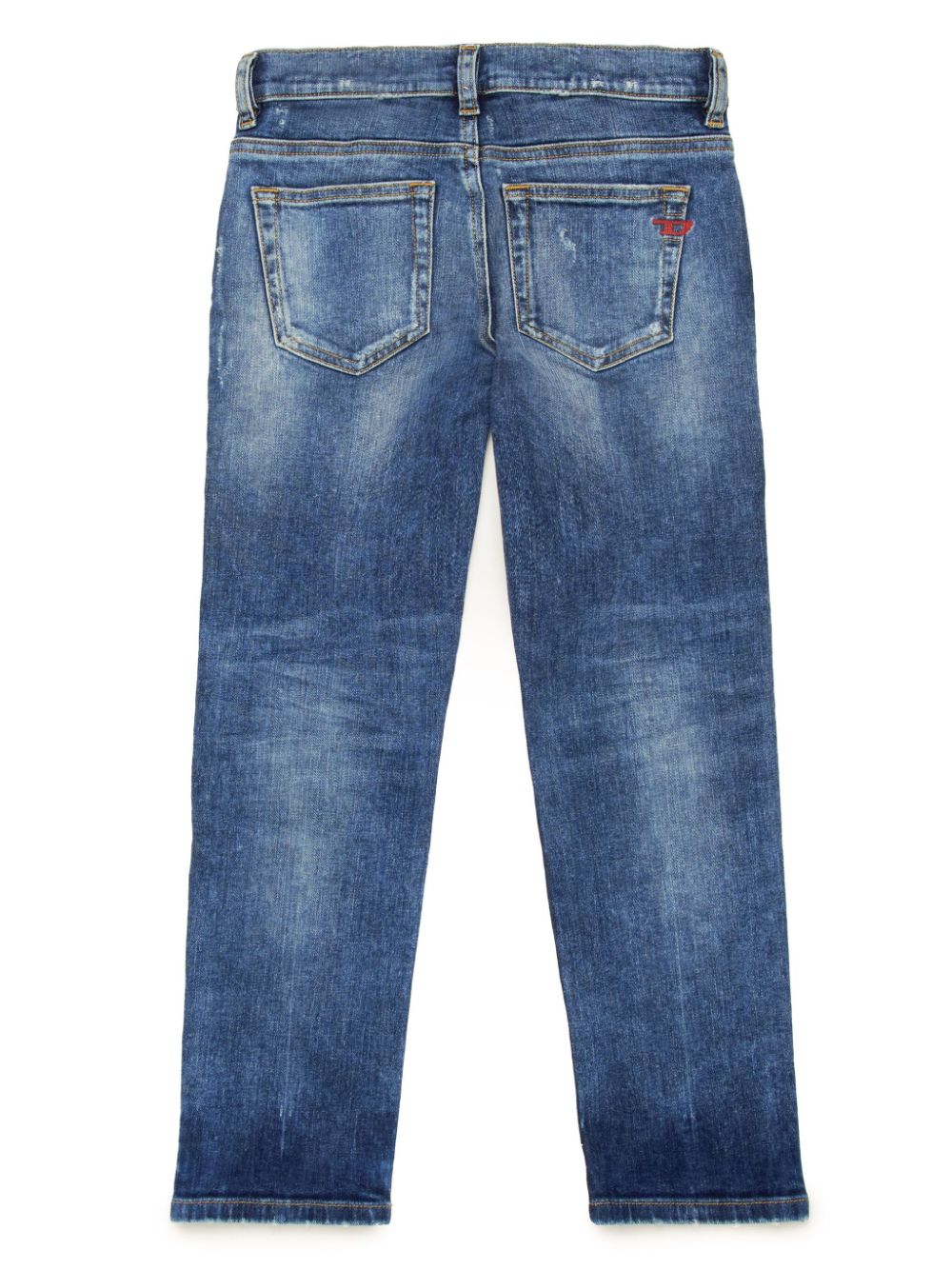 Jeans per bambino in cotone blu J00809KXBMN K01 Diesel Kids 