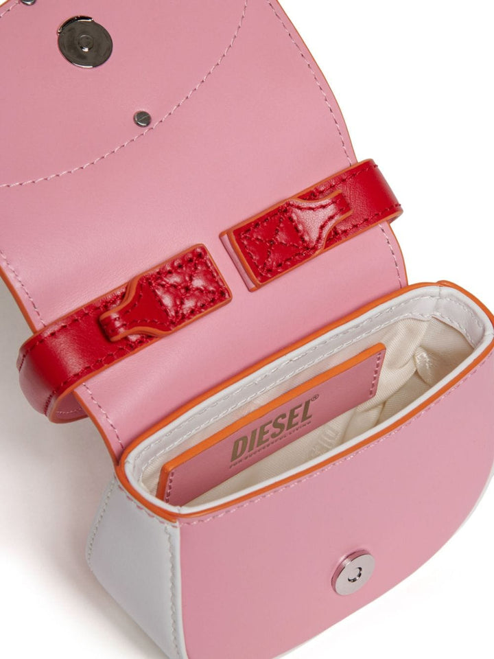 Pink bag for girls with logo