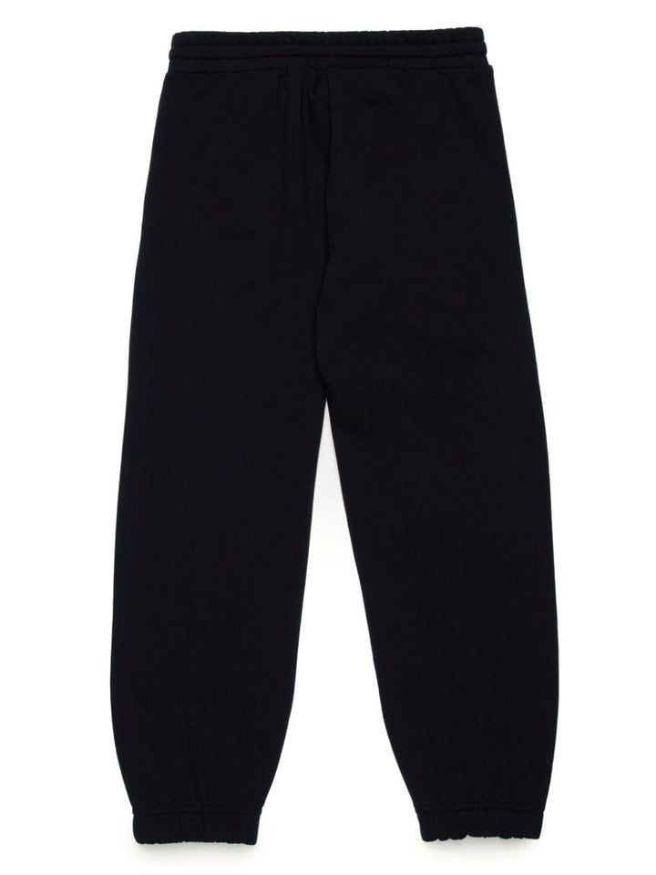 Black cotton trousers for children