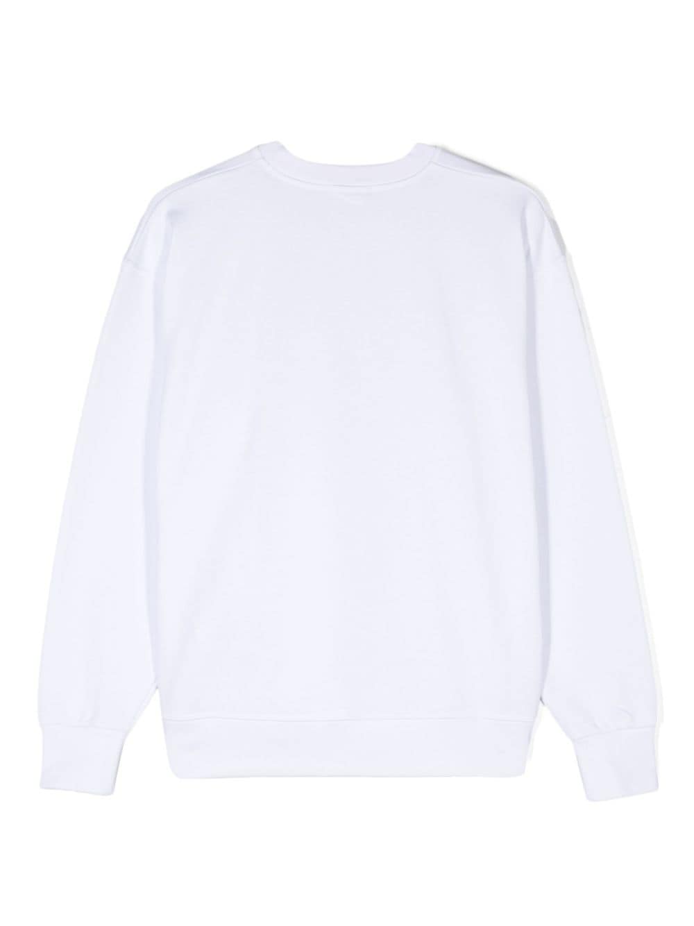 Felpa bianca per bambino DQ2628D003G DQ100 Dsquared2 Kids 
