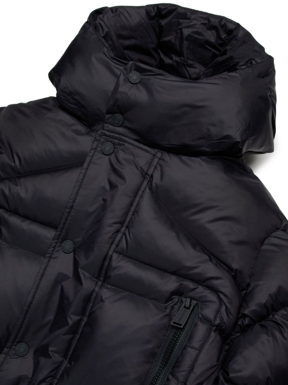 Giubbotto nero per bambino DQ2663D0ABC DQ900 Dsquared2 Kids 