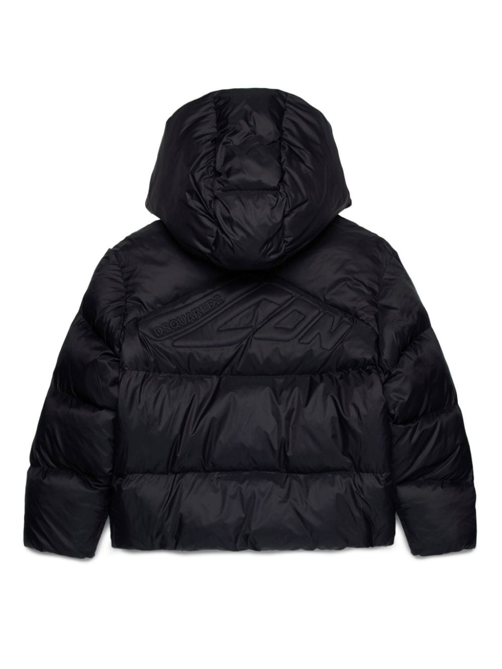 Giubbotto nero per bambino DQ2663D0ABC DQ900 Dsquared2 Kids 