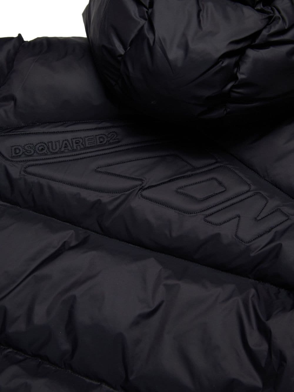 Giubbotto nero per bambino DQ2663D0ABC DQ900 Dsquared2 Kids 