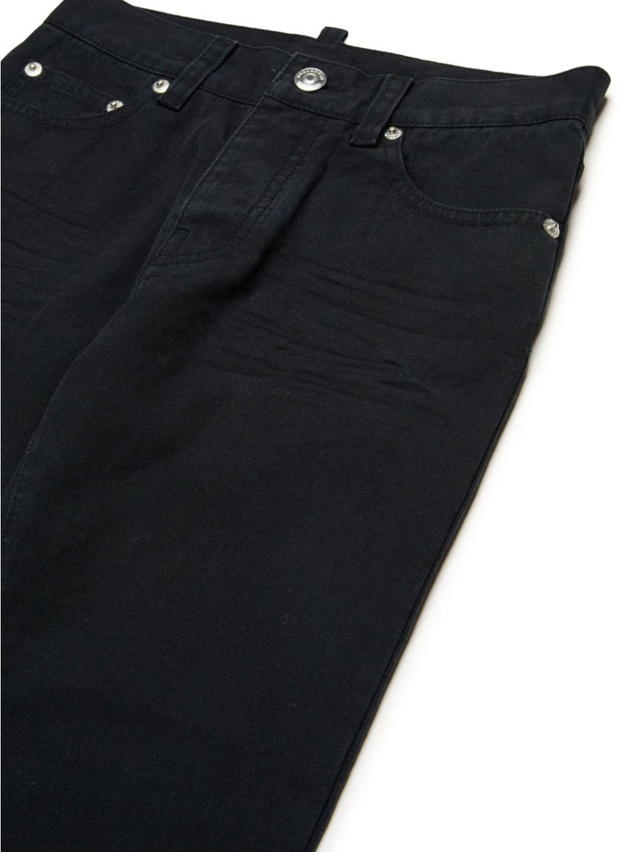 Jeans nero per bambino DQ2672D0ABF DQ900 Dsquared2 Kids 