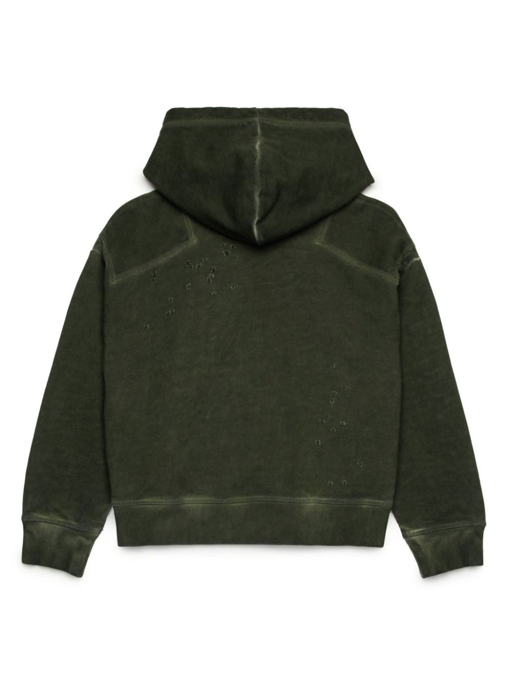 Green sweatshirt for boys with logo