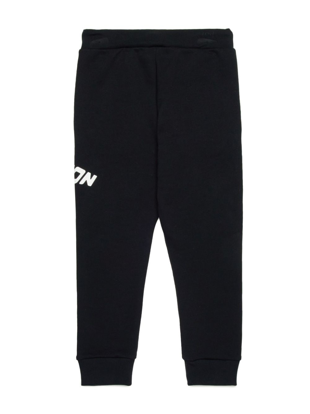 Black trousers for children with Icon logo