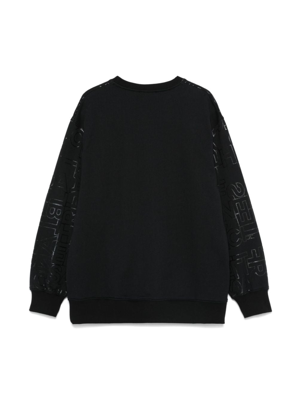Felpa nera per bambina EFFE1280FF002 N000 Elisabetta Franchi Kids 