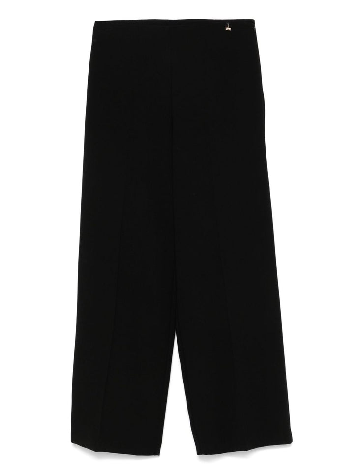 Pantalone nero per bambina EFPA2710GA085 N000 Elisabetta Franchi Kids 