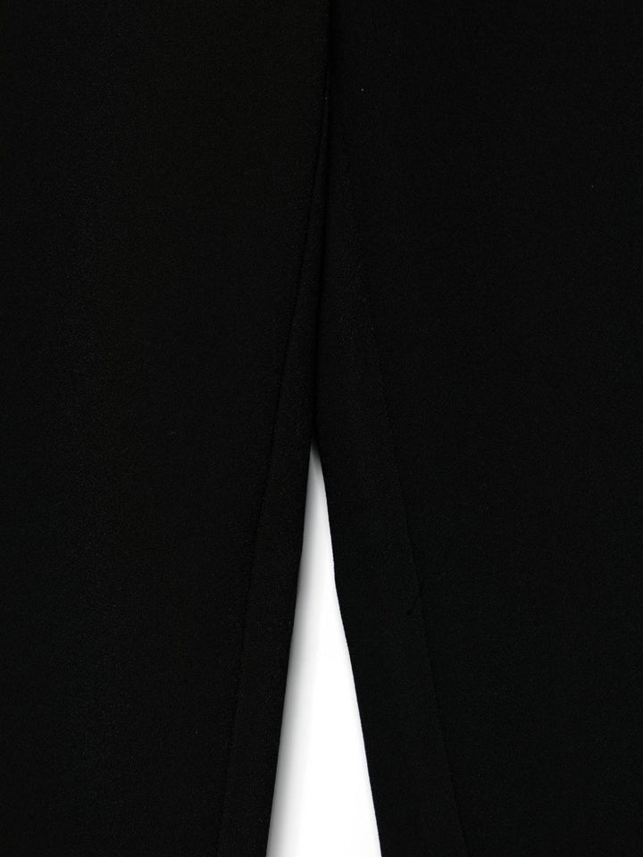 Pantalone nero per bambina EFPA2710GA085 N000 Elisabetta Franchi Kids 