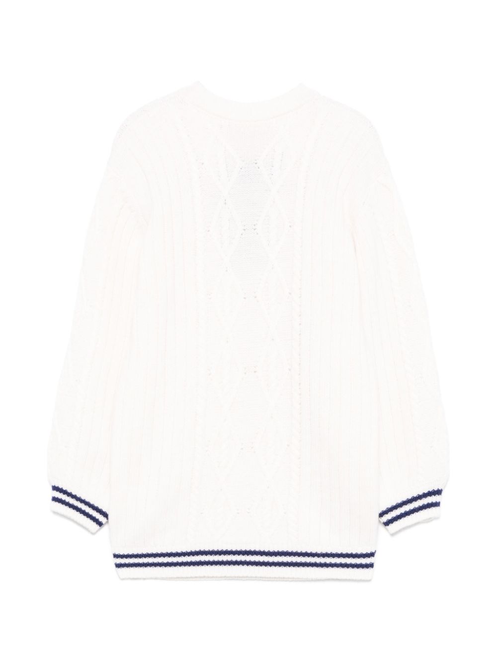 Maglione bianco per bambina EGAB183CFL230 D532 Elisabetta Franchi Kids 