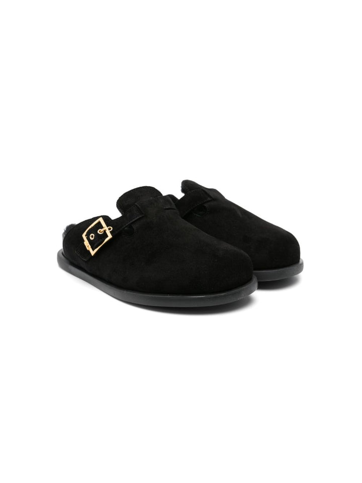 Scarpe nera per bambina F4A1E01700446 999 Elisabetta Franchi Kids 