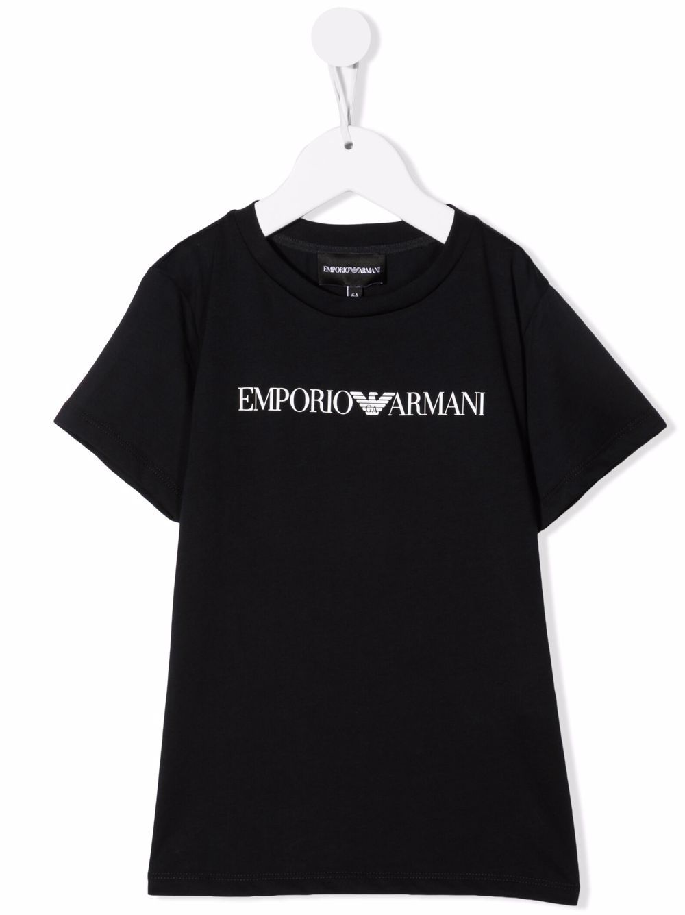 T-shirt per bambino in cotone blu 8N4TN51JPZZ 0974 Emporio Armani Kids 