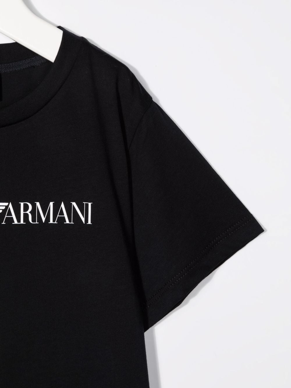 T-shirt per bambino in cotone blu 8N4TN51JPZZ 0974 Emporio Armani Kids 