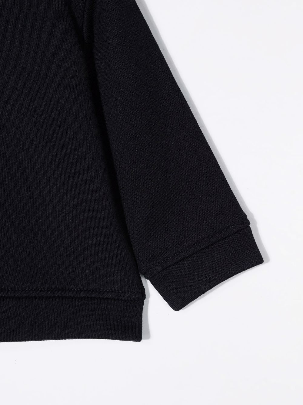 Felpa per neonato in misto cotone navy 8NHMR61JRIZ F905 Emporio Armani Kids 