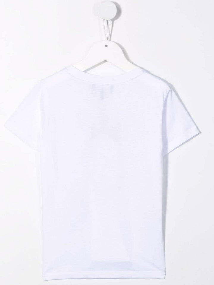 T-shirt per bambino in cotone bianca