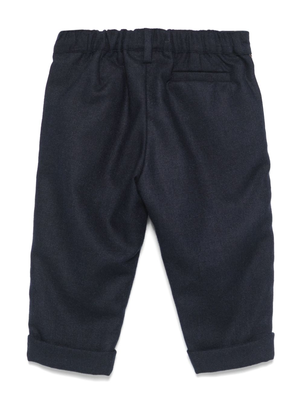 Pantalone blu navy per neonato BMF234AS5A F1I11 Fendi Kids 