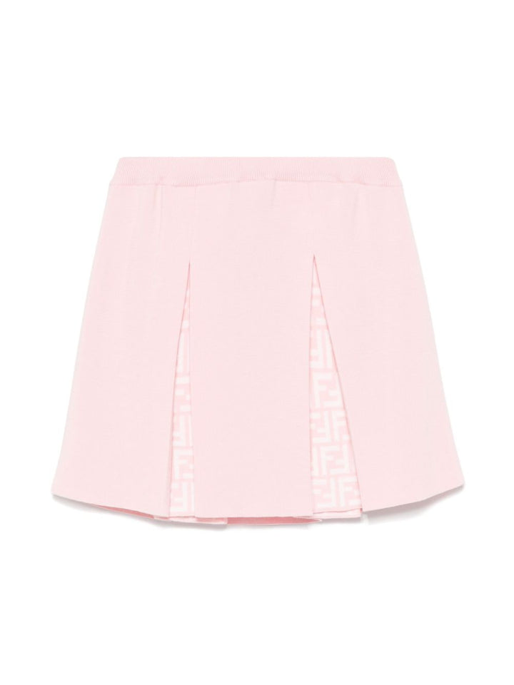 Gonna rosa per bambina JFG191AS5L F1QF0 Fendi Kids 