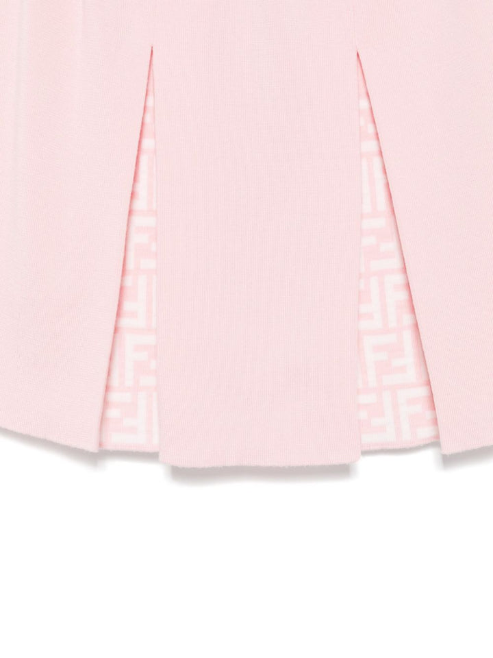 Gonna rosa per bambina JFG191AS5L F1QF0 Fendi Kids 