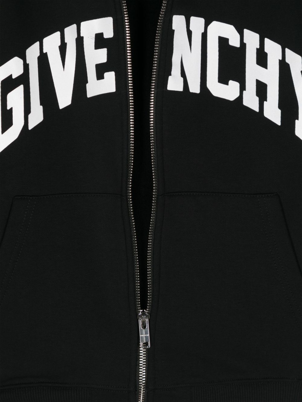 Felpa nera per bambino con logo H30319 09B Givenchy Kids 