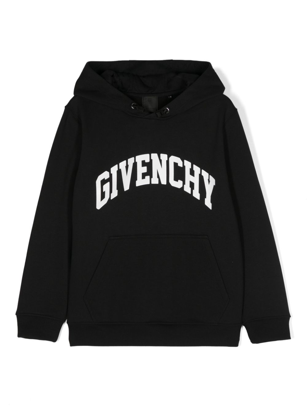 Felpa nera per bambino con logo H30328 09B Givenchy Kids 