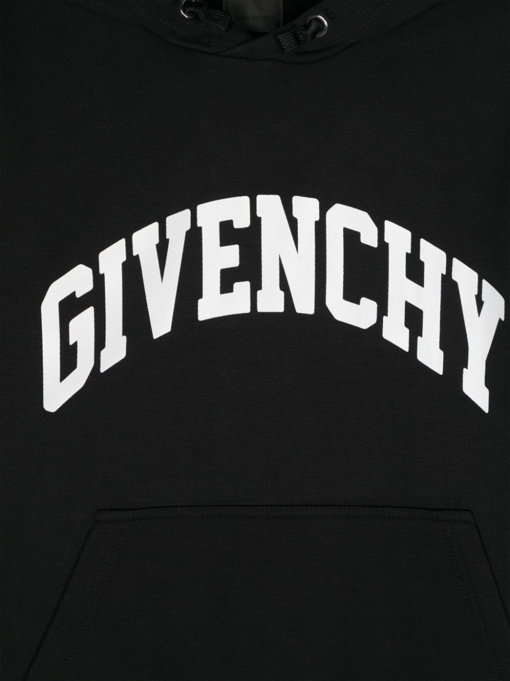 Felpa nera per bambino con logo H30328 09B Givenchy Kids 