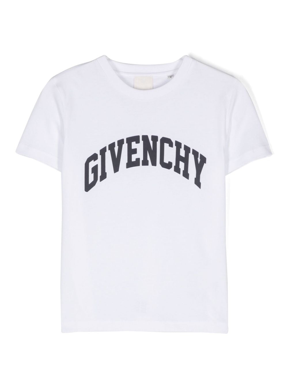 T-shirt bianca per bambino con logo H30336 10P Givenchy Kids 