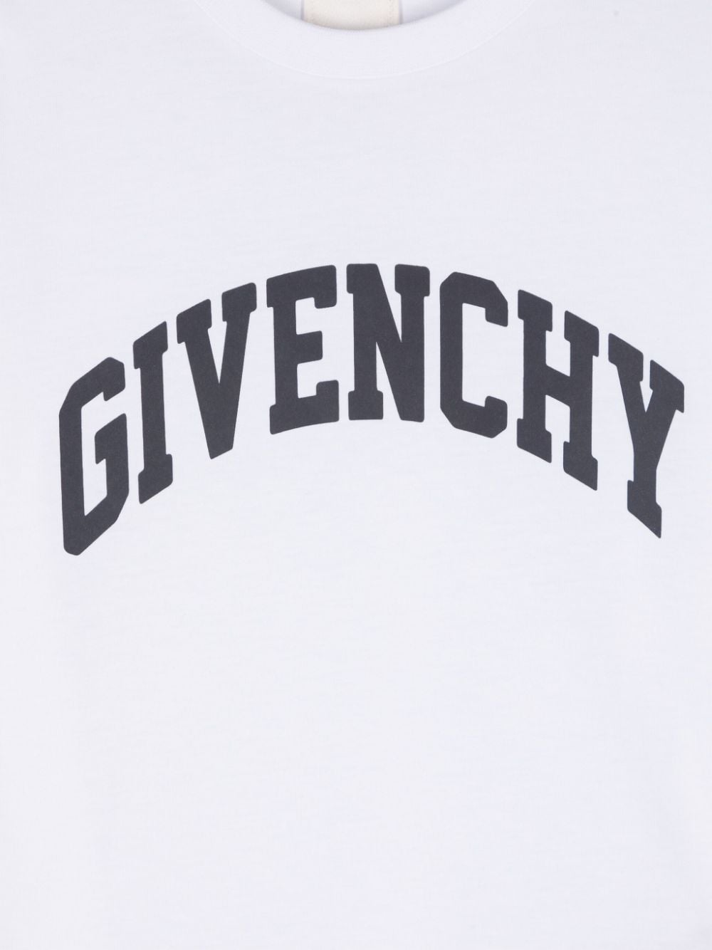 T-shirt bianca per bambino con logo H30336 10P Givenchy Kids 