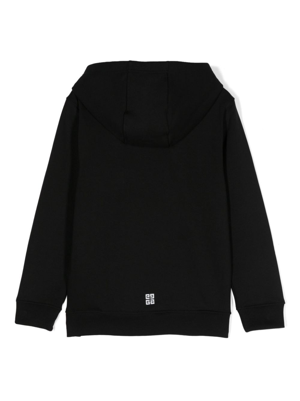 Black sweatshirt for boys with logo