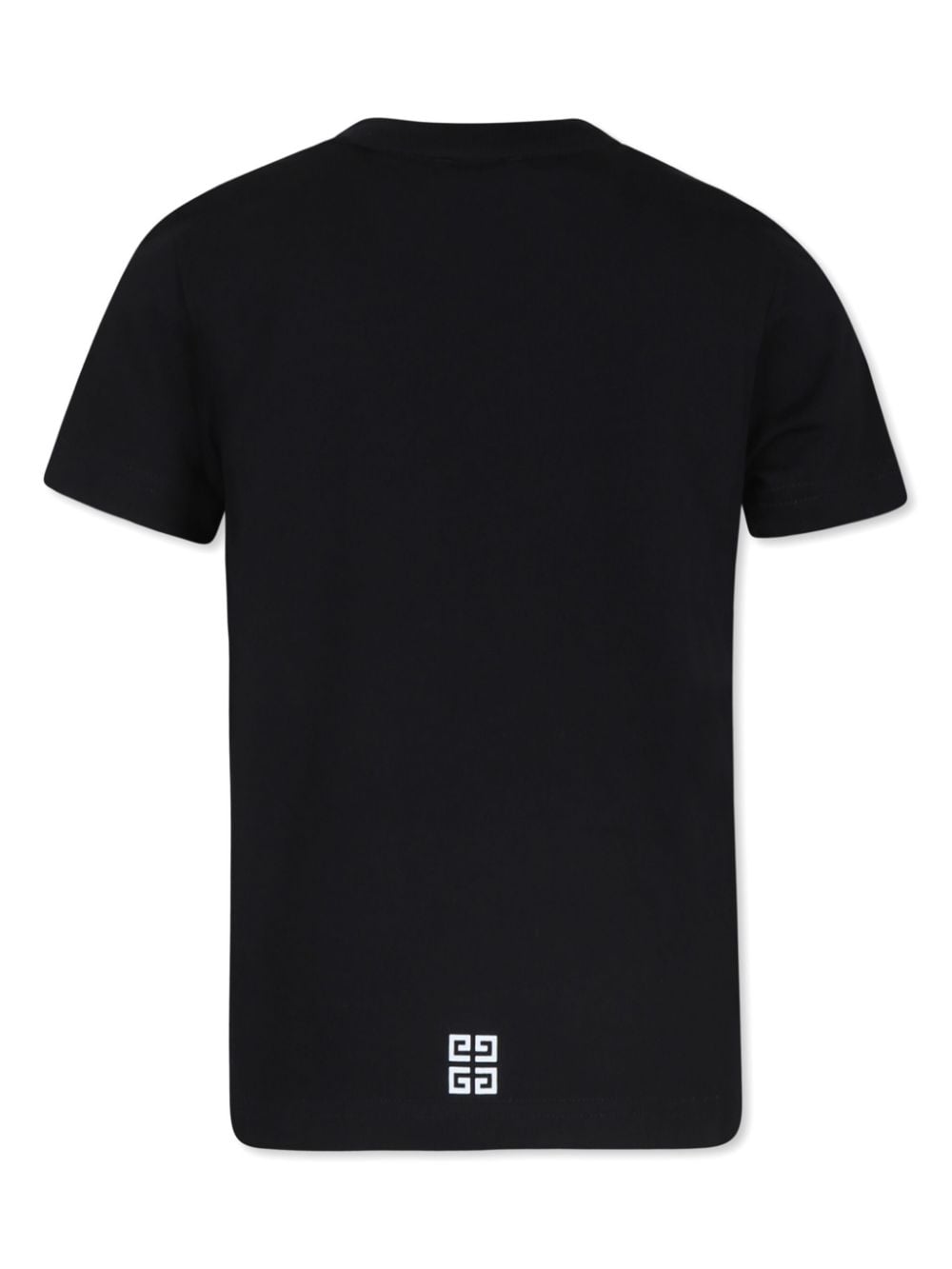 Black T-shirt for kids with logo