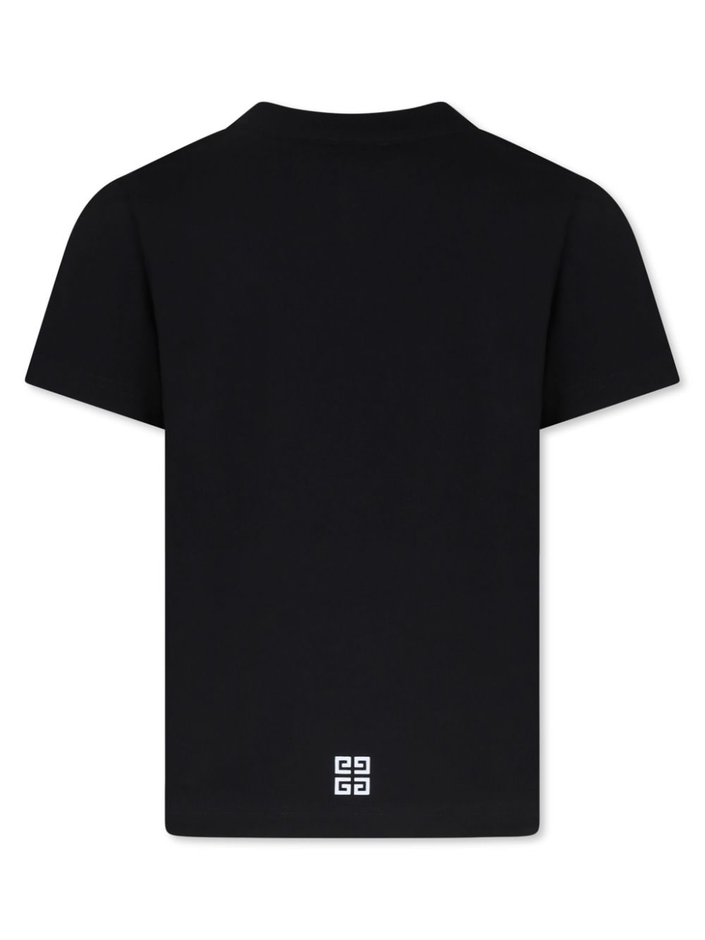 Black T-shirt for kids with logo