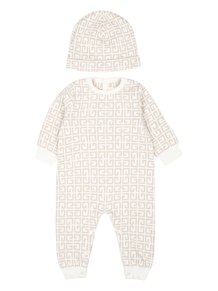 Tutina beige per neonato