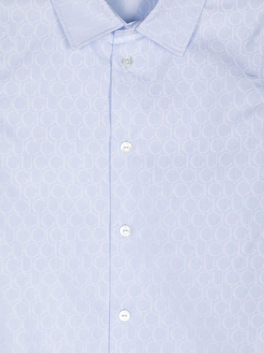 Camicia azzurra per neonato