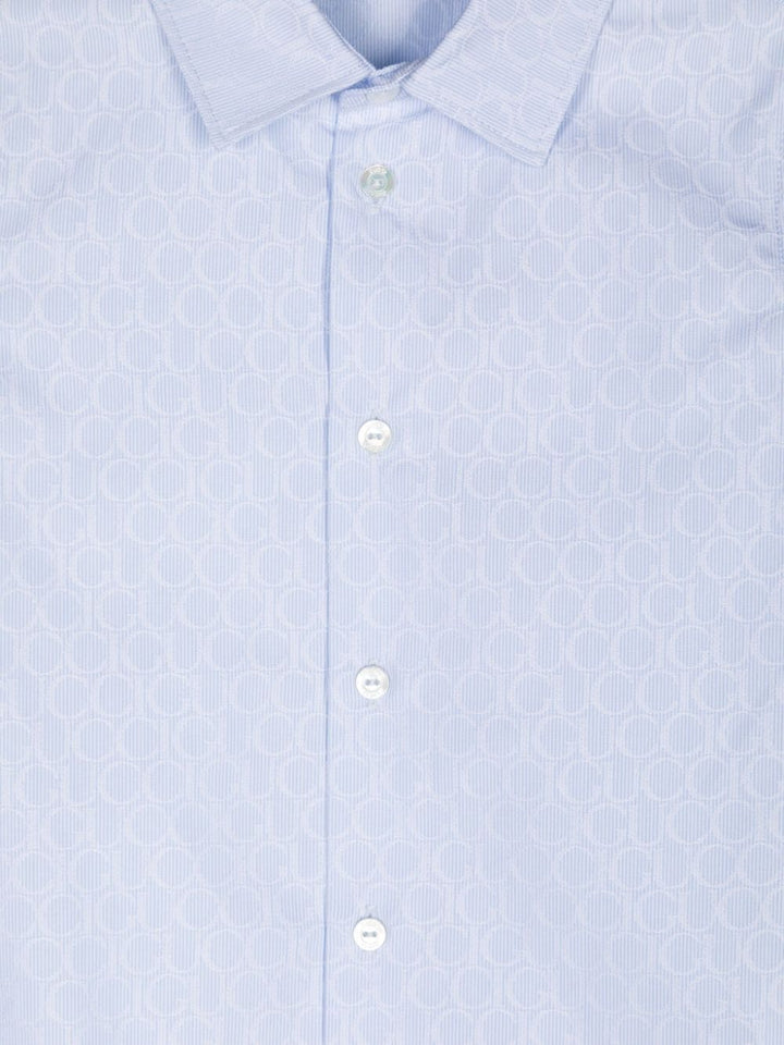 Camicia azzurra per neonato