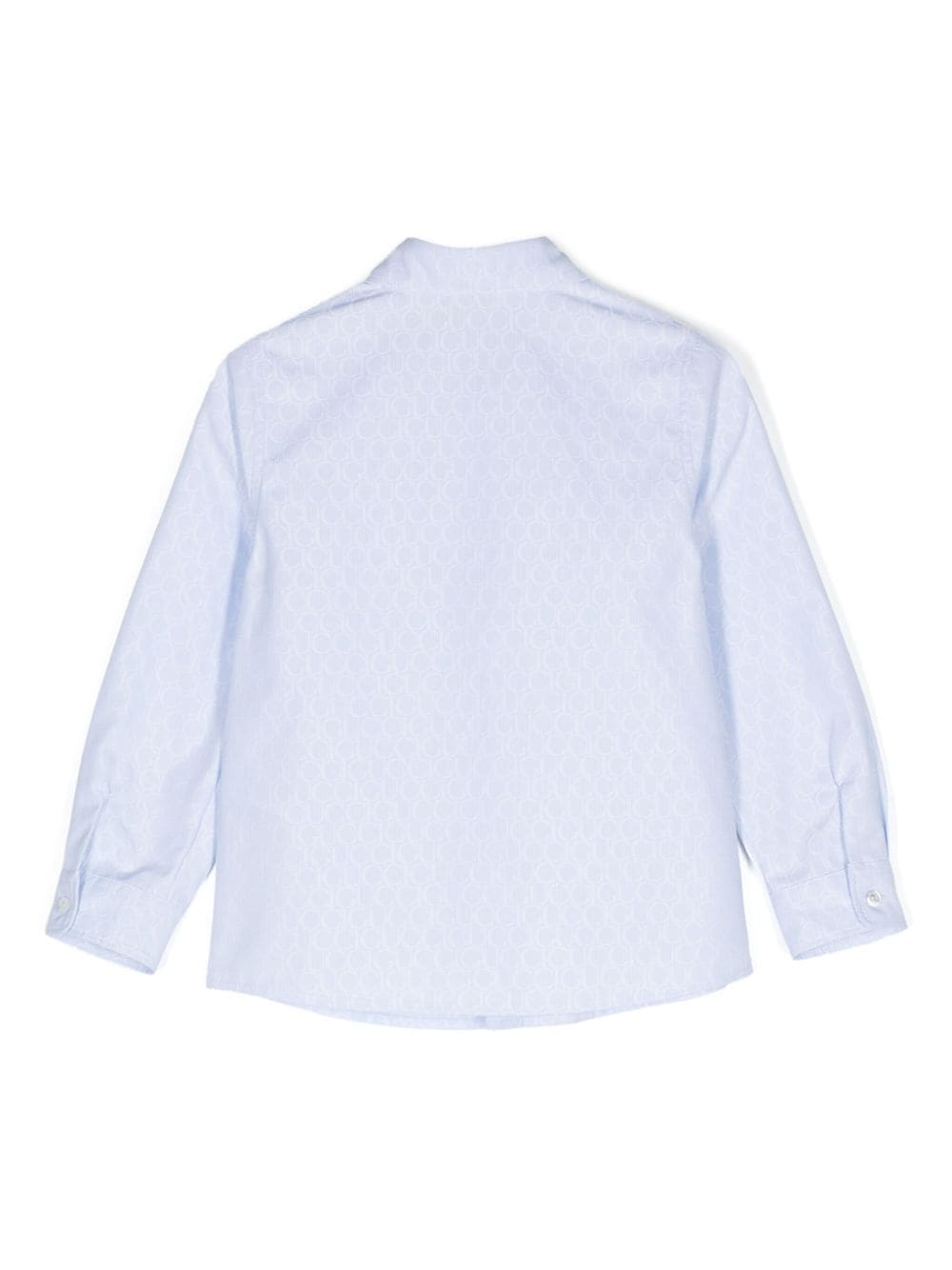 Camicia azzurra per neonato